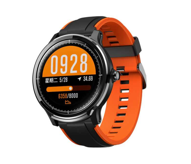 Manta SMARTWATCH MANTA SWT05BP Czarno-Pomarańczowy - 1374458 - zdjęcie